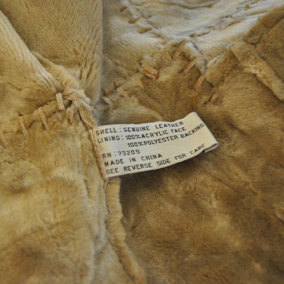 J Percy For Marvin Richards Suede Leather Coat - Picture 4 of 10